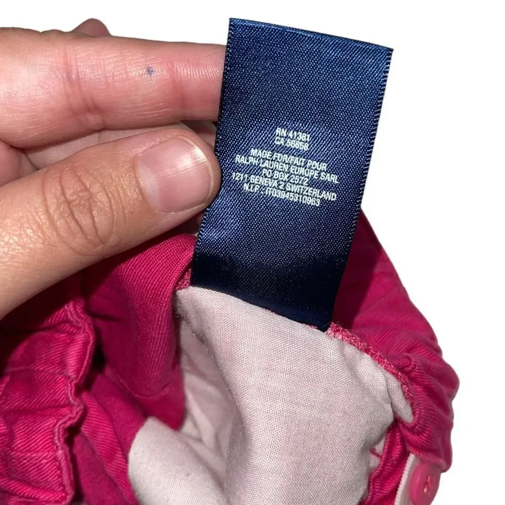 Ralph‎ Lauren Dark Pink Chino Shorts - Size 2T